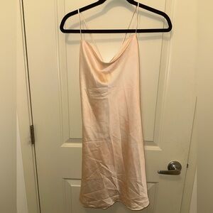Abercrombie & Fitch Peach Slip Dress